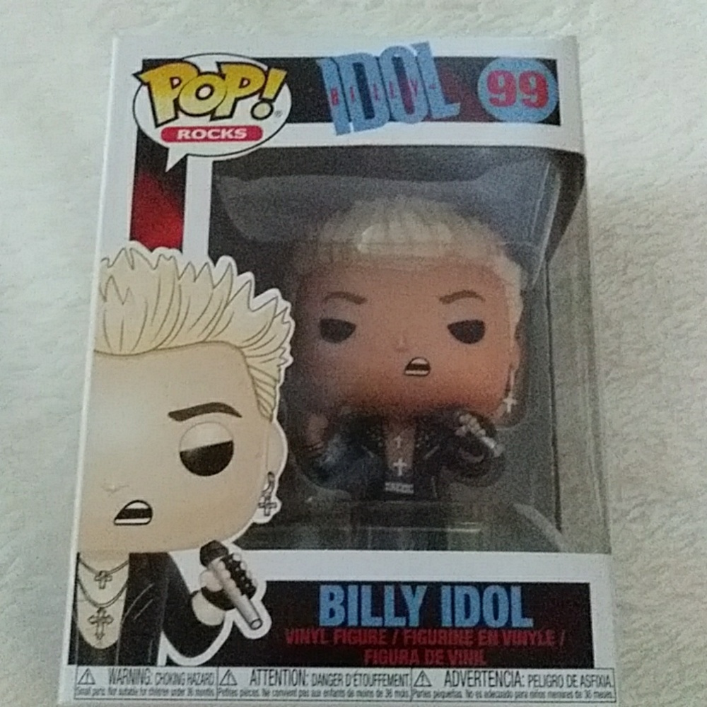 Funko pop rocks Billy Idol #99